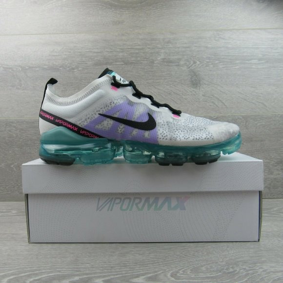 Nike Air VaporMax 2019 Running Shoes Platinum - Picture 2 of 8